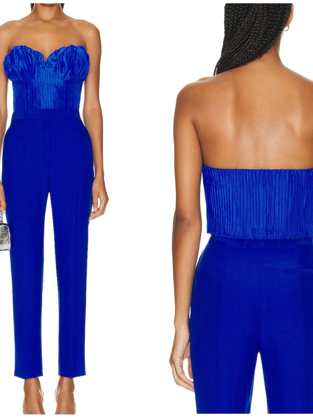 CULT GAIA Andra Corset Top in canal